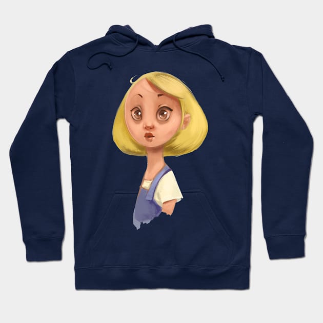 Town girl Hoodie by RamonMascaros